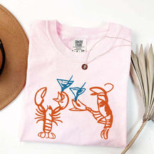 Lobster Crab Martini T-Shirt