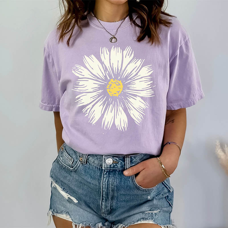 Cute Boho Floral Daisy Wildflower T-shirt