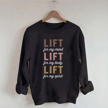 Fitness Motivation Weightlifting Sweatshirt
