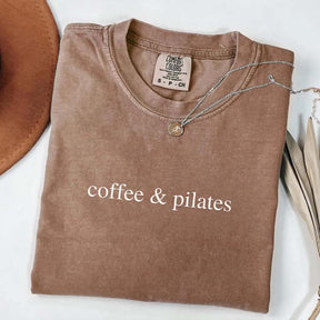 Coffee & Pilates Fitness Lover T-Shirt