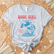 Book Girl Summer Coconut T-Shirt