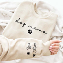 Personalized Dog Mama Sweatshirt