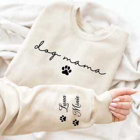 Personalized Dog Mama Sweatshirt