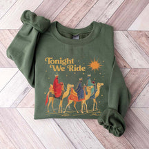 Retro Tonight We Ride Faith Sweatshirt