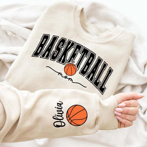 Personalized Basketball Mom Sweatshirt