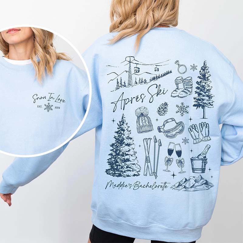 Winter Bachelorette Party Sweatshirt