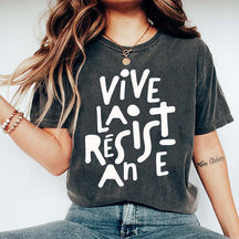 Vive La Résistance Feminist T-Shirt