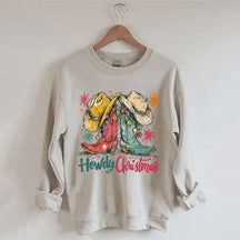 Cute Howdy Christmas Sweatshirt