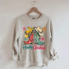 Cute Howdy Christmas Sweatshirt