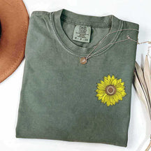 Comfort Colors Sunflowers Cottagecore T-Shirt