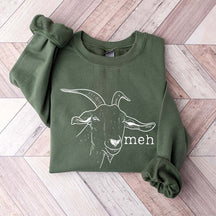Meh Goat Sweatshirt