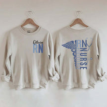 Personalized Registered Nurse Sweatshirt