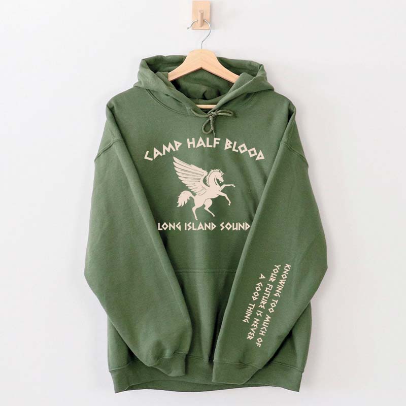 Custom Sleeve Camp Half-Blood Chronicles Branches Hoodie