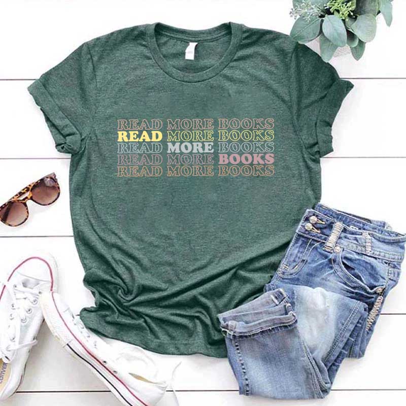 Cute Librarian Read More Books T-Shirt