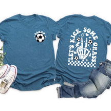 Custom Soccer Mom Skull Shirt