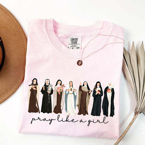 Custom Comfort Colors Catholic Saint T-Shirt