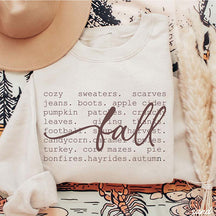 Fall Definition Sweatshirt