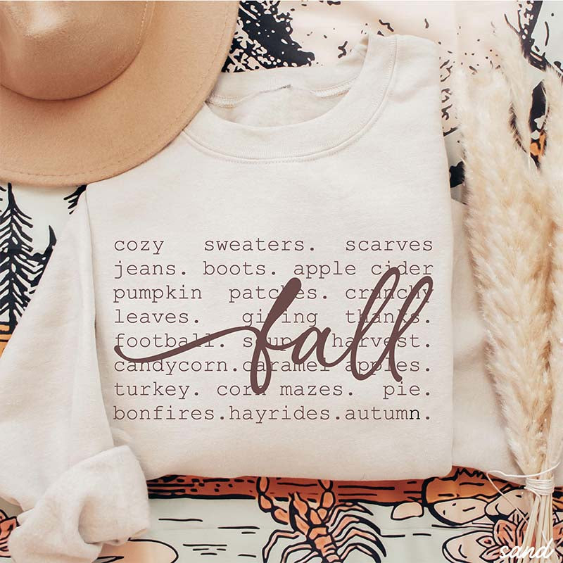 Fall Definition Sweatshirt