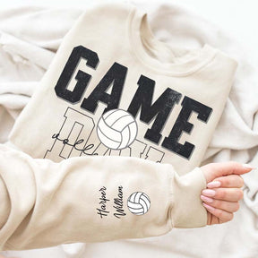 Personalized Volleyball Mom Name Sweatshirt