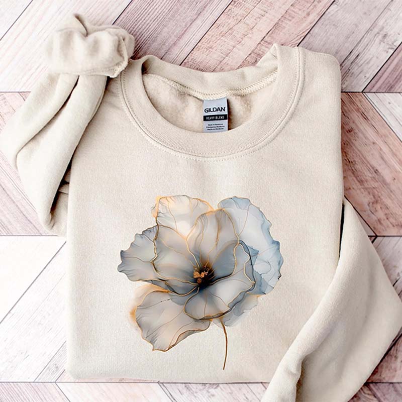 Fairy Core Wild Flowers Sweatshirt
