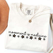 Movement Is Medicine Floral T-Shirt