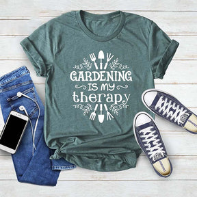 Gardening Is My Therapy T-Shirt