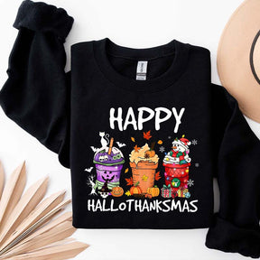 Happy Hallothanksmas Sweatshirt
