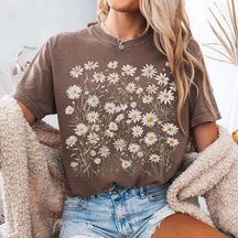 Daisy Flower Nature Aesthetic T-Shirt
