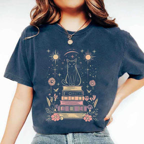 Retro Mystical Cat T-Shirt