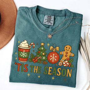 Comfort Colors Christmas Tis the Season T-Shirt