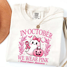 In October We Wear Pink Ghost T-Shirt