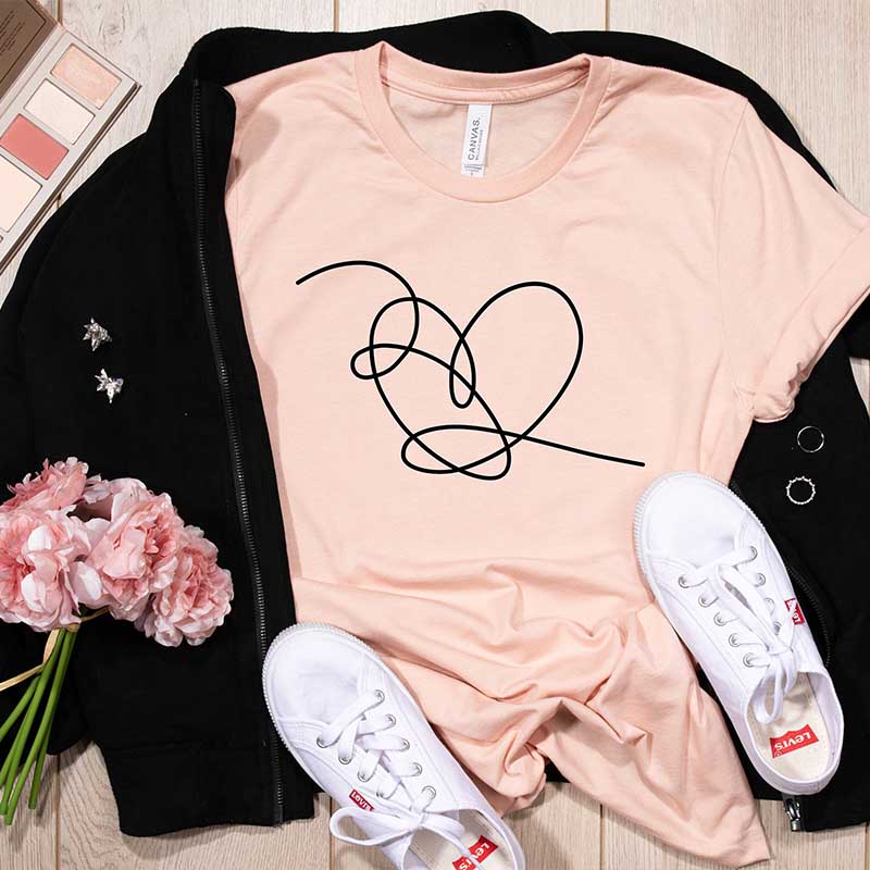 Love Yourself Heart T-Shirt