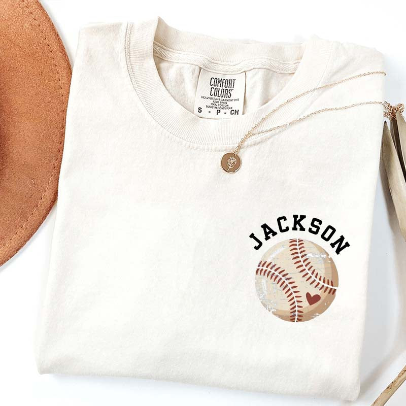 Custom Baseball Tball Mom T-Shirt