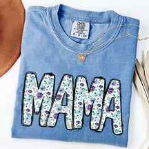 Vintage Floral Mama Mothers Day T-Shirt