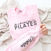 Personalized Pilates Mom Sweatshirt