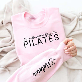 Personalized Pilates Mom Sweatshirt
