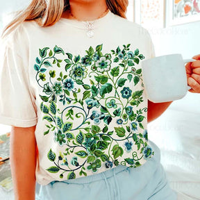 Pressed Flowers Comfort Colors T-Shirt