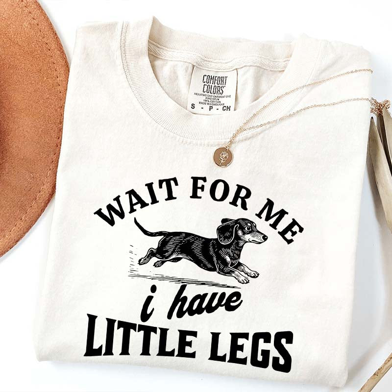 I Have Little Legs Dachshund T-Shirt