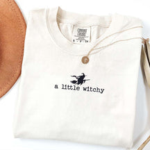 Cute Halloween A Little Witchy T-Shirt
