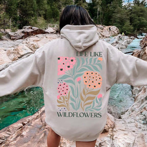 Boho Life Like Wildflowers Hoodie