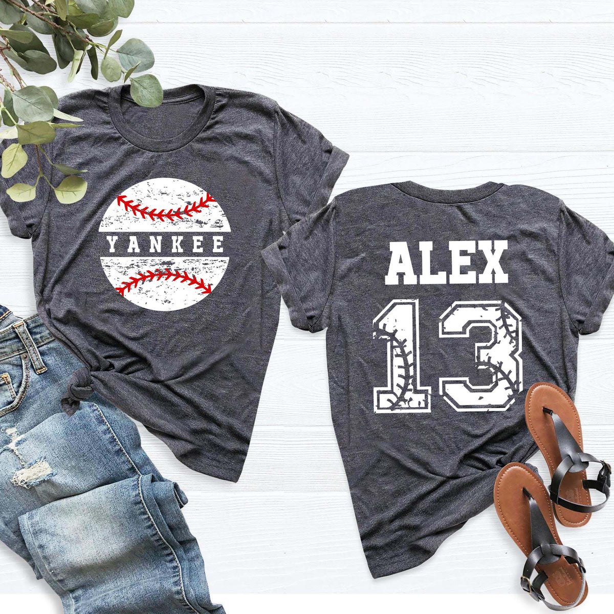Custom Baseball Team T-Shirt