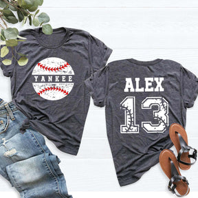 Custom Baseball Team T-Shirt