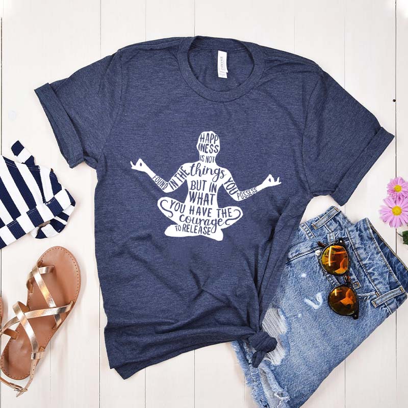 Mindfulness Yoga Zen Relaxation T-Shirt