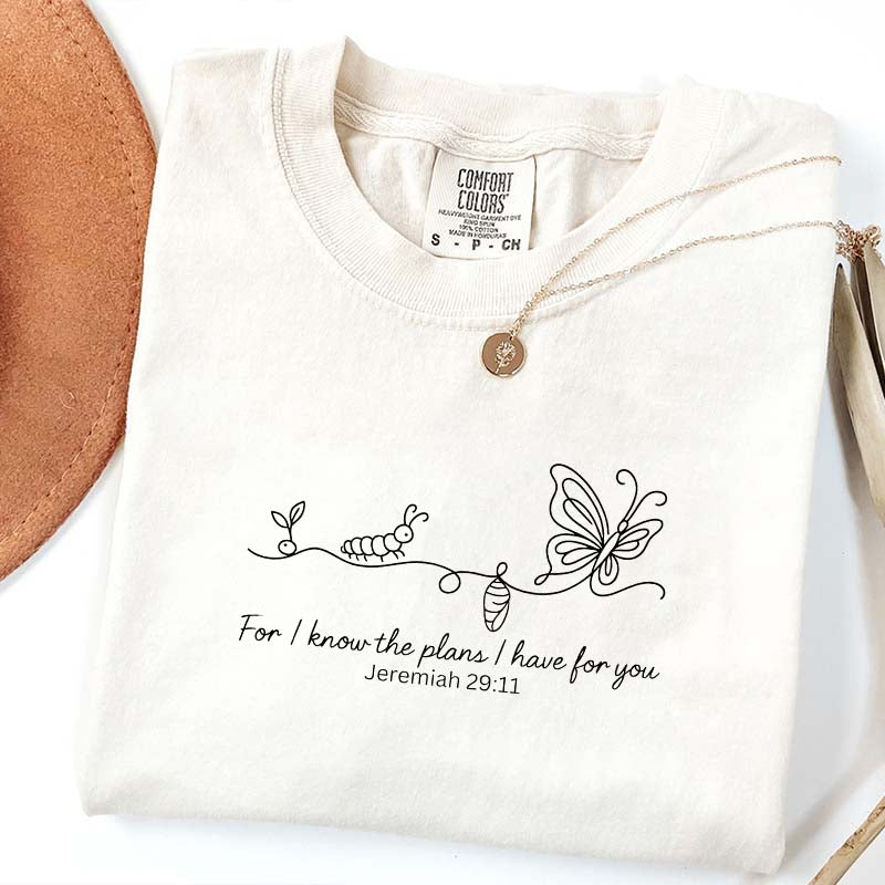 Jeremiah 29:11 Faith Transformation T-Shirt