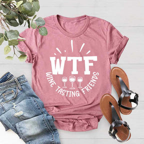 WTF Wine Tasting Friends T-Shirt