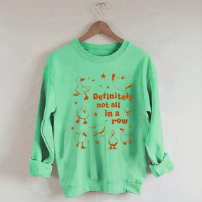 Retro Ducks Not in A Row Sweatshirt