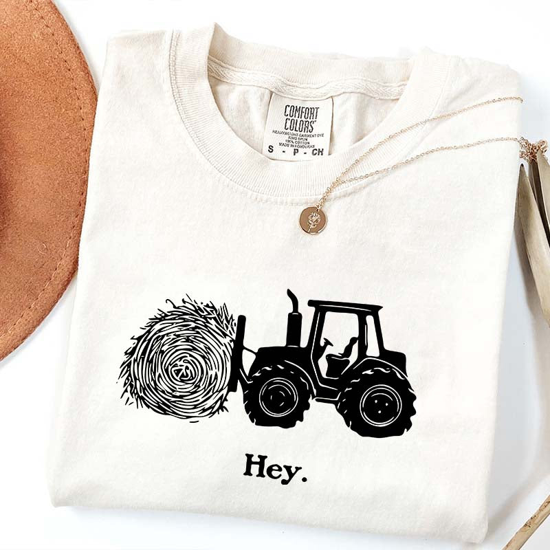 Funny Tractor Hay Pun T-Shirt