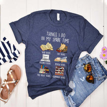 Things I Do In My Spare Time Book Cute T-Shirt