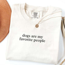 Dogs Are My Favorite People T-Shirt