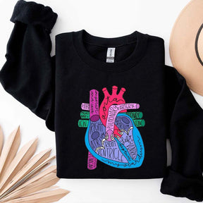Heart Anatomy Sweatshirt